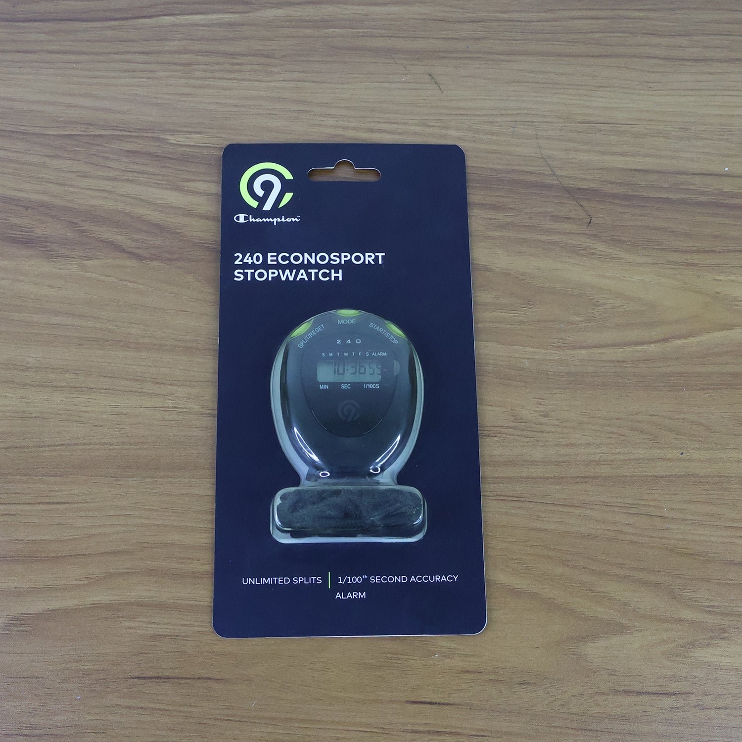 Digital Sports Stopwatch – Precise Split Timing & Alarm