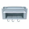 Wall Mounted Storage Organizer Shelf Bathroom Kitchen Solution
