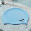 Waterproof Stretchable Silicone Swim Cap – Fits All Ages for Swim & Water Sports