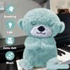 Musical Teddy Bear Plush Toy – Soft, LED Light & Soothing Music