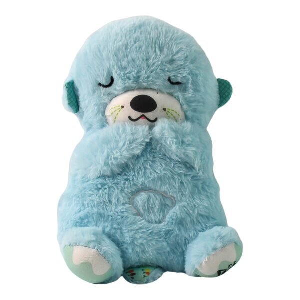 Musical Teddy Bear Plush Toy – Soft, LED Light & Soothing Music