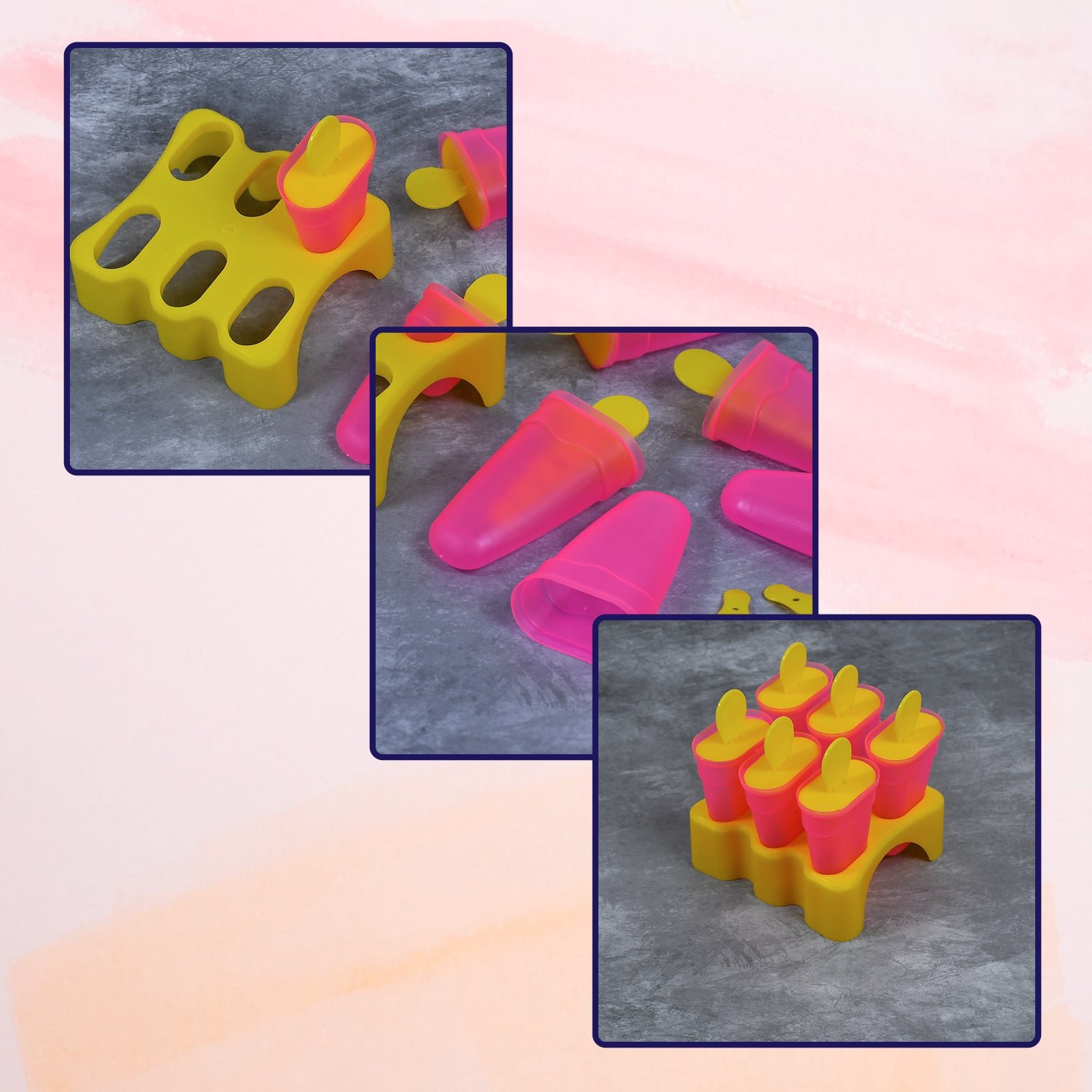 Kulfi Maker Mould Set – 6-Piece BPA-Free for Frozen Treats | Bake & Dwell