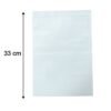 Plastic Zip Lock Bag – Reusable 33x23 cm for Secure Storage