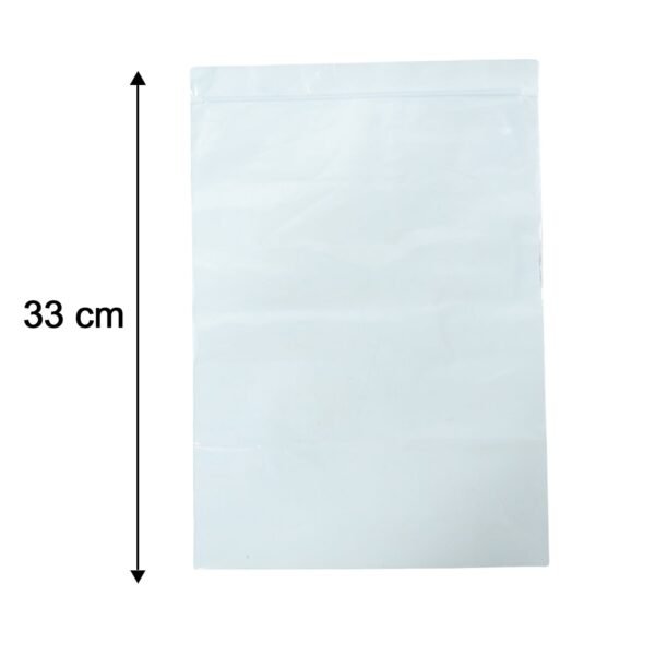 Plastic Zip Lock Bag – Reusable 33x23 cm for Secure Storage