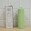 400 ML Glass Travel Water Bottle with Silicone Sleeve for Travellers (1 Pc)