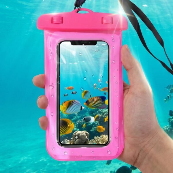 Waterproof Mobile Pouch Cover – Keeps Phones Safe & Dry