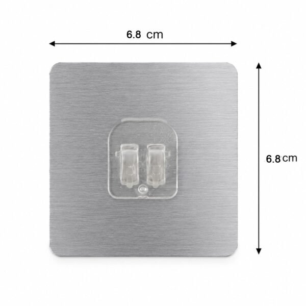 Self-Adhesive Transparent Wall Hook – Damage-Free, Reusable Holder