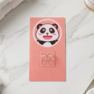 Cartoon Adhesive Wall Hook – Strong Hold & No Drilling required