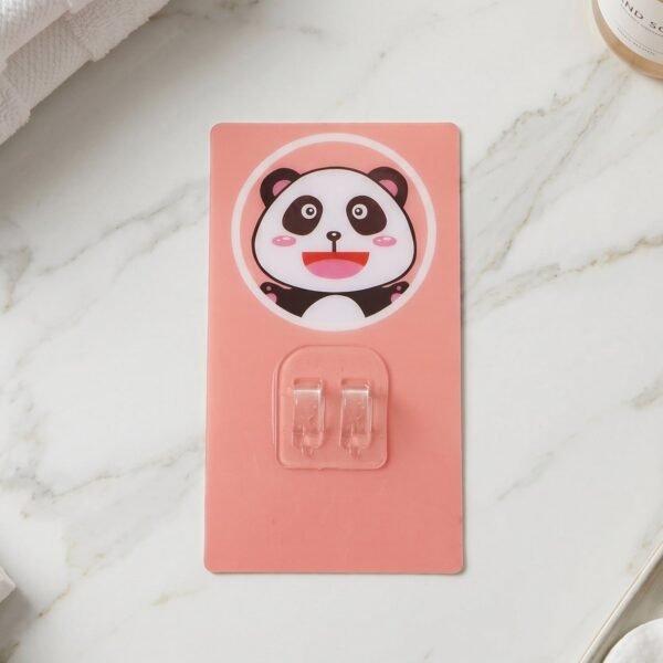 Cartoon Adhesive Wall Hook – Strong Hold & No Drilling required