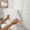 Self Adhesive 3D Foam Wall Panel – Easy Install & Stylish Texture