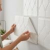 Self Adhesive 3D Foam Wall Panel – Easy Install & Stylish Texture