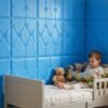 Self Adhesive 3D Foam Wall Panel – Stylish Cushioned Decor