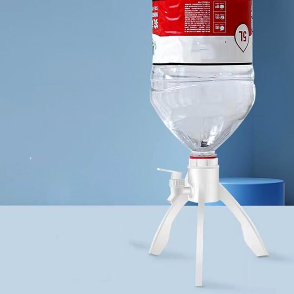 Water Dispenser Stand – Universal Plastic Tap & Foldable Tripod