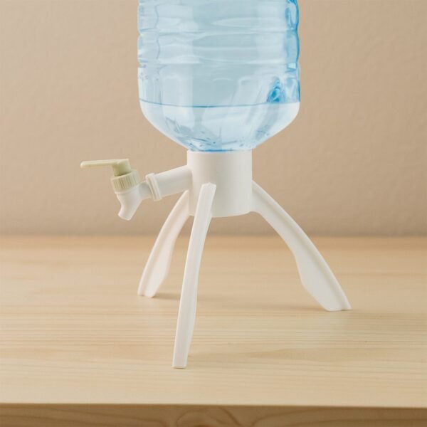 Water Dispenser Stand – Universal Plastic Tap & Foldable Tripod