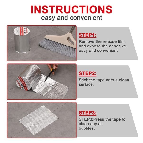 Waterproof Roof Tape – Strong Seal for Leaks & Joints