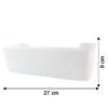 whitestoragecontainer-size White Plastic Storage Basket Set – 4 Durable Stackable Organizers