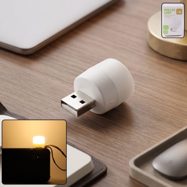 USB LED Night Light – Compact, Low Power Ambient Glow