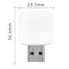 USB LED Night Light – Compact, Low Power Ambient Glow