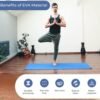 Non-Slip Yoga Mat – Thick, Durable, Portable Exercise Mat