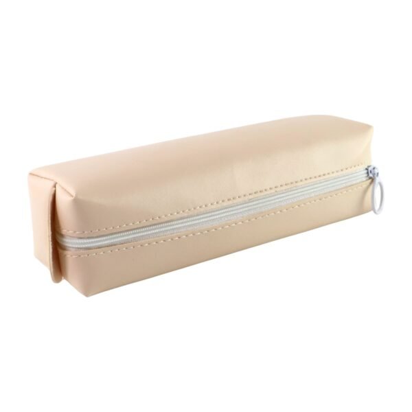 PU Leather Pencil Pouch – Slim, Soft Zippered Stationery Case